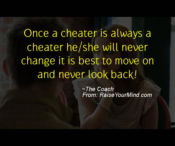 Cheating Verses & Funny Quotes | Once a cheater is always a cheater he