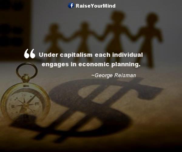 economic planning - Finance quote image