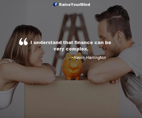understanding finance - Finance quote image