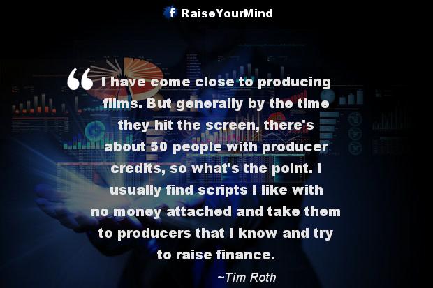 film funding - Finance quote image