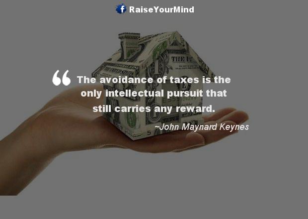 avoidance of taxes - Finance quote image