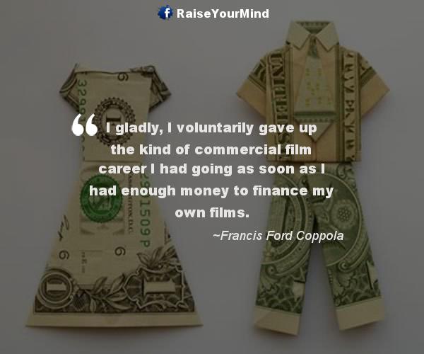 financing movies - Finance quote image