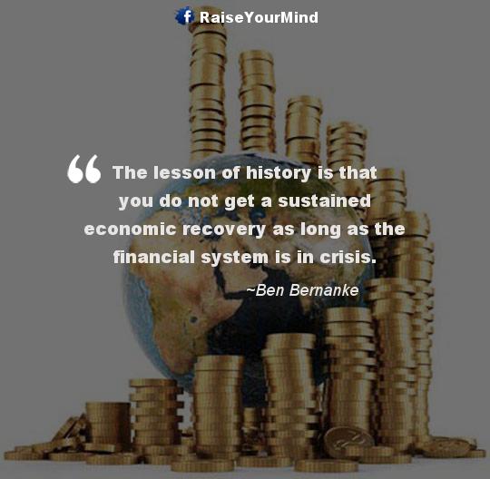economic recovery - Finance quote image