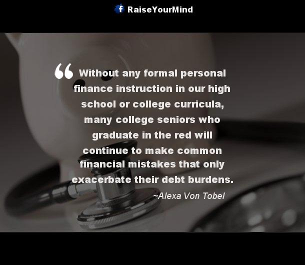 financial mistakes - Finance quote image