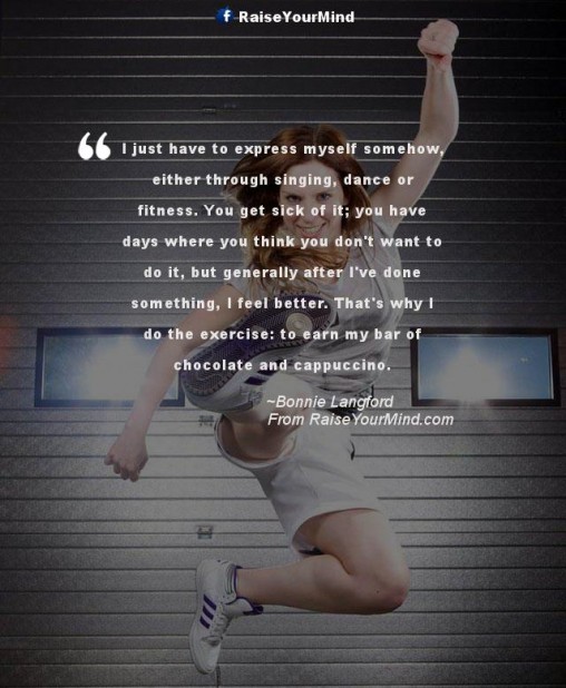 Fitness Motivational Quotes | I just have to express myself somehow ...