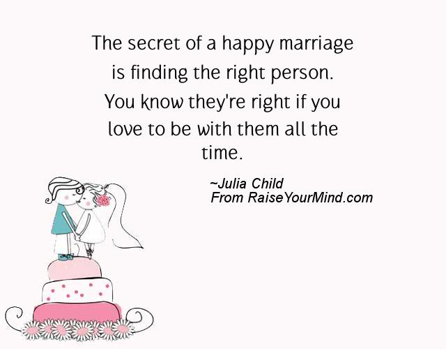 Wedding Wishes, Quotes & Verses | The secret of a happy marriage is ...