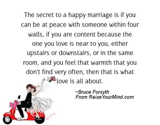 Wedding Wishes, Quotes & Verses | The secret to a happy marriage is if ...