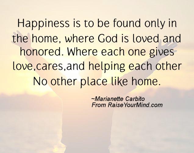 A nice happiness quote from Marianette Carbito  - Proverbes Happiness