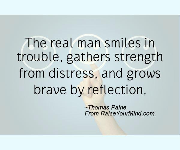 A nice happiness quote from Thomas Paine - Proverbes Happiness