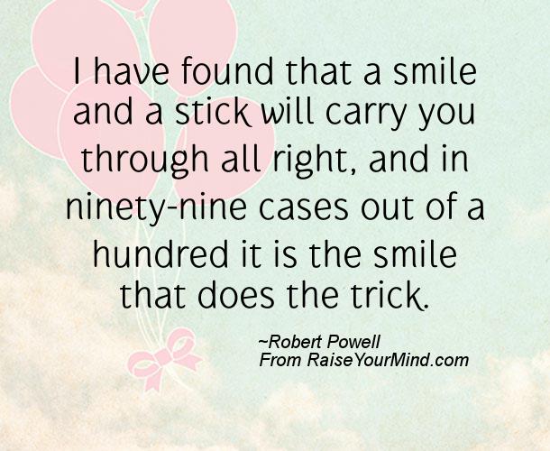 A nice happiness quote from Robert Powell - Proverbes Happiness