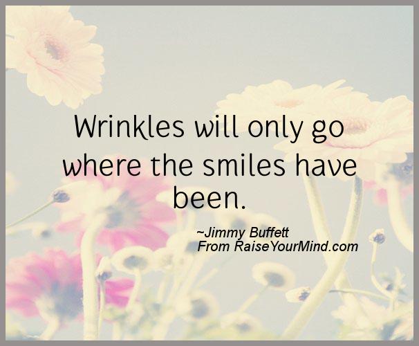 A nice happiness quote from Jimmy Buffett - Proverbes Happiness