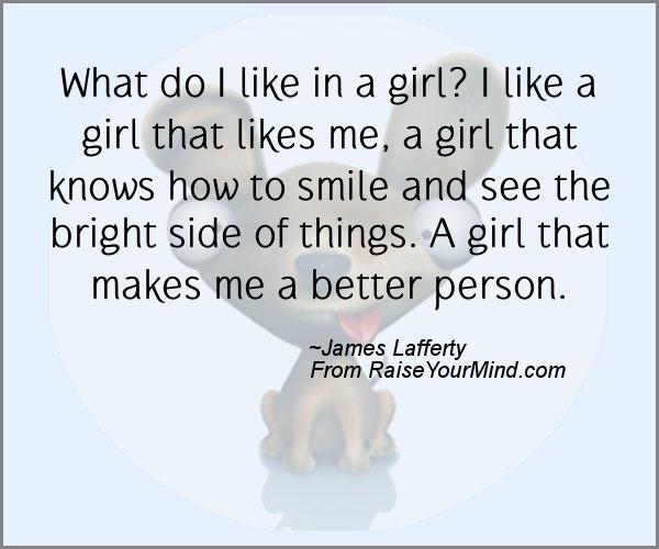 A nice happiness quote from James Lafferty - Proverbes Happiness