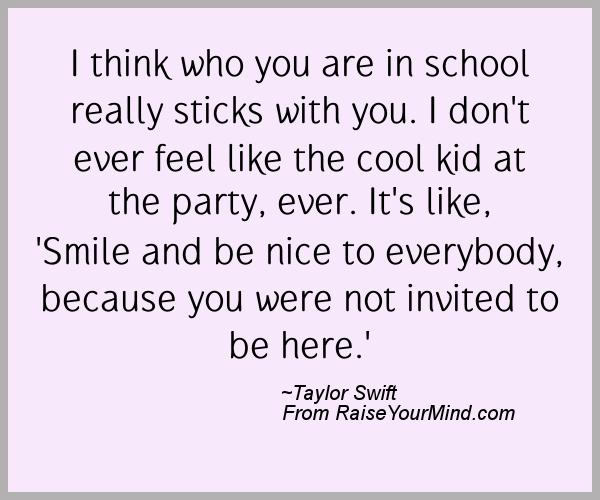 A nice happiness quote from Taylor Swift - Proverbes Happiness