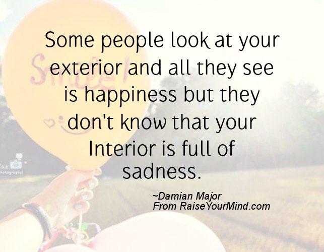 A nice happiness quote from Damian Major - Proverbes Happiness