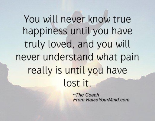 Happiness Quotes | You will never know true happiness until you have ...