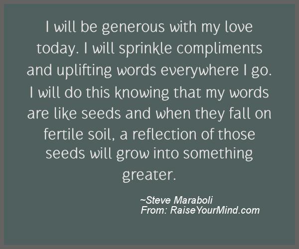 A nice motivational quote from Steve Maraboli