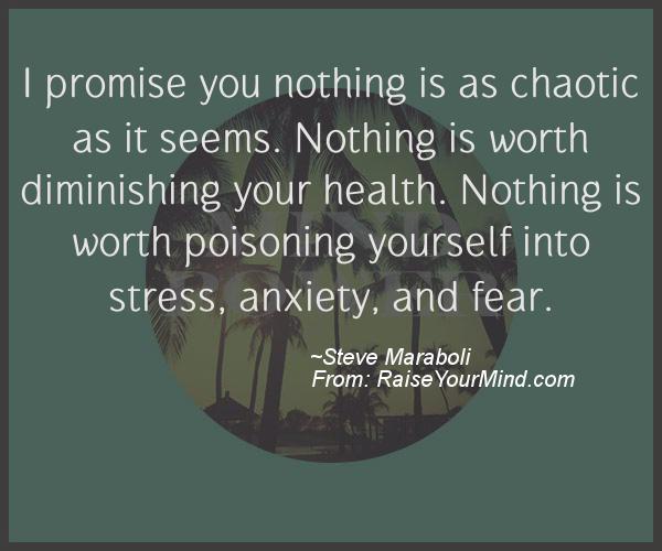 A nice motivational quote from Steve Maraboli