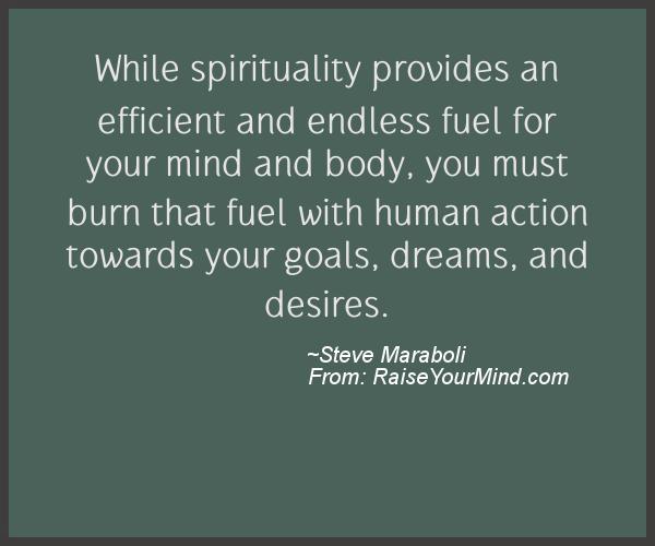 A nice motivational quote from Steve Maraboli