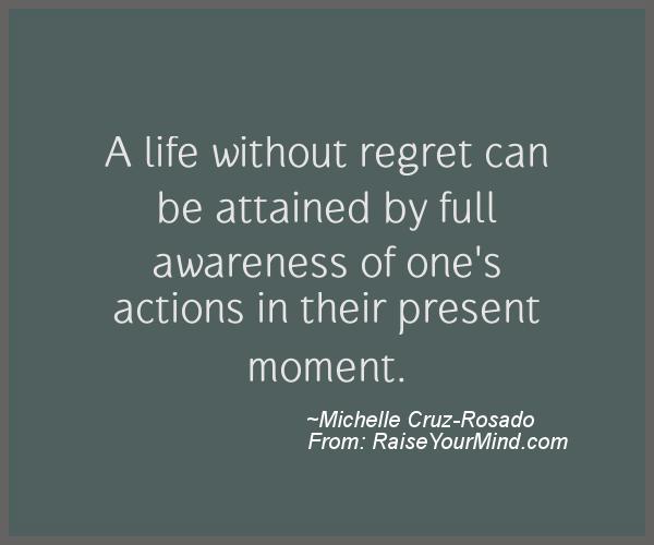 A nice motivational quote from Michelle Cruz-Rosado