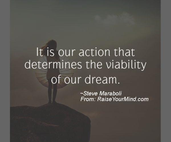 A nice motivational quote from Steve Maraboli