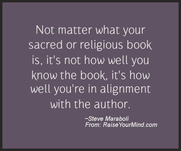 A nice motivational quote from Steve Maraboli