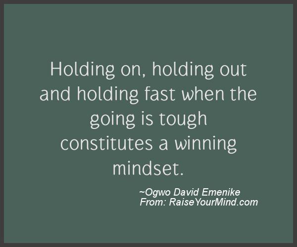 A nice motivational quote from Ogwo David Emenike