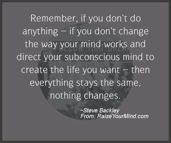 A nice motivational quote from Steve Backley