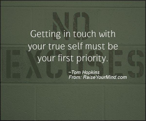 A nice motivational quote from Tom Hopkins