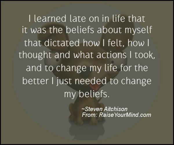 A nice motivational quote from Steven Aitchison