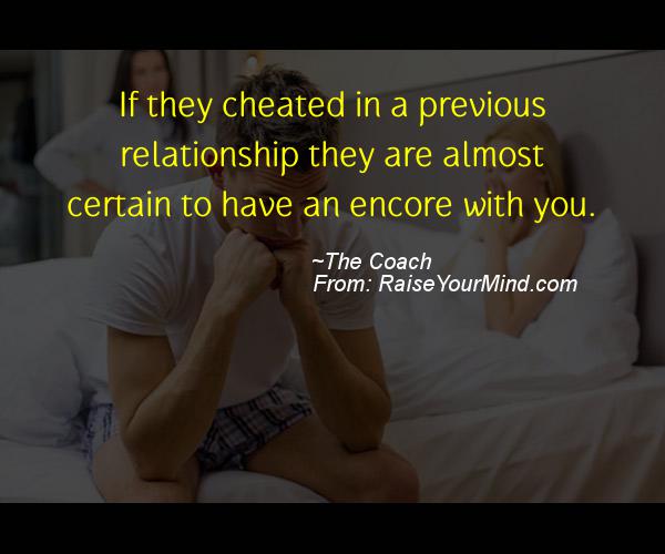 A nice cheating quote from  