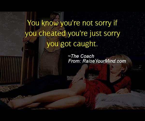 A nice cheating quote from  