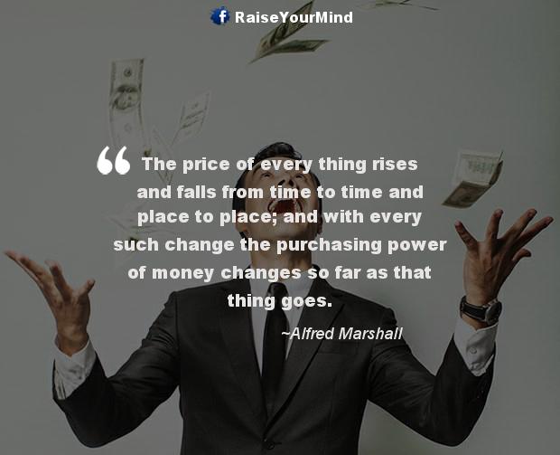 price rises falls - Finance quote image