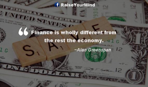 finance vs economy - Finance quote image