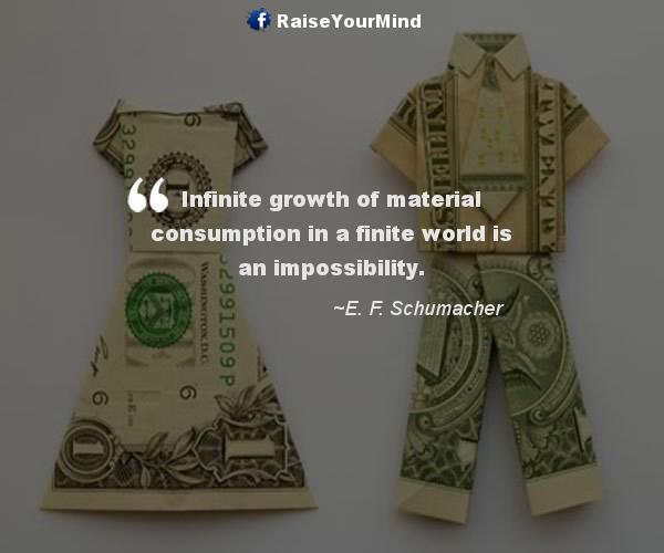 material consumption - Finance quote image