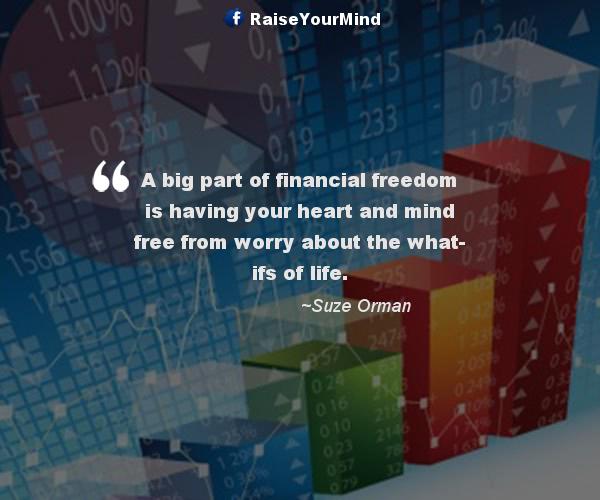 financial freedom - Finance quote image