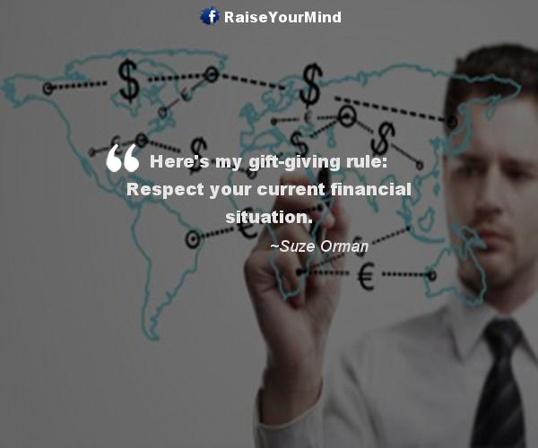 gift giving rules - Finance quote image